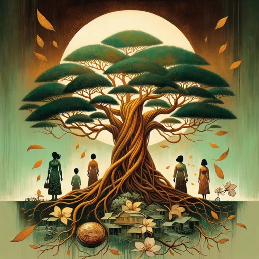 Featured image for "Zusammenfassung von 'Banyan Moon' von Thao Thai"