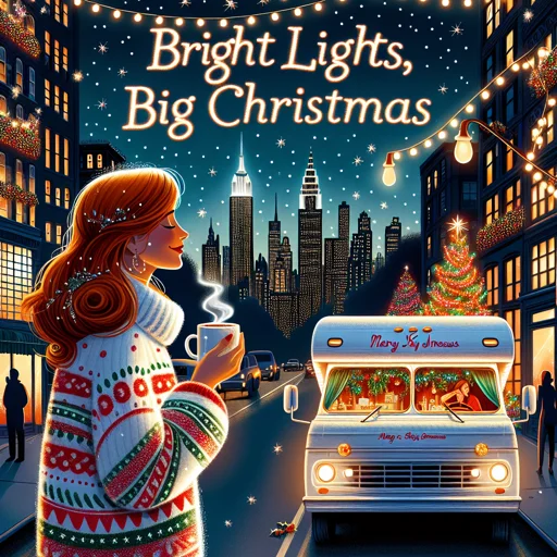 Alternative book cover of Bright Lights, Big Christmas