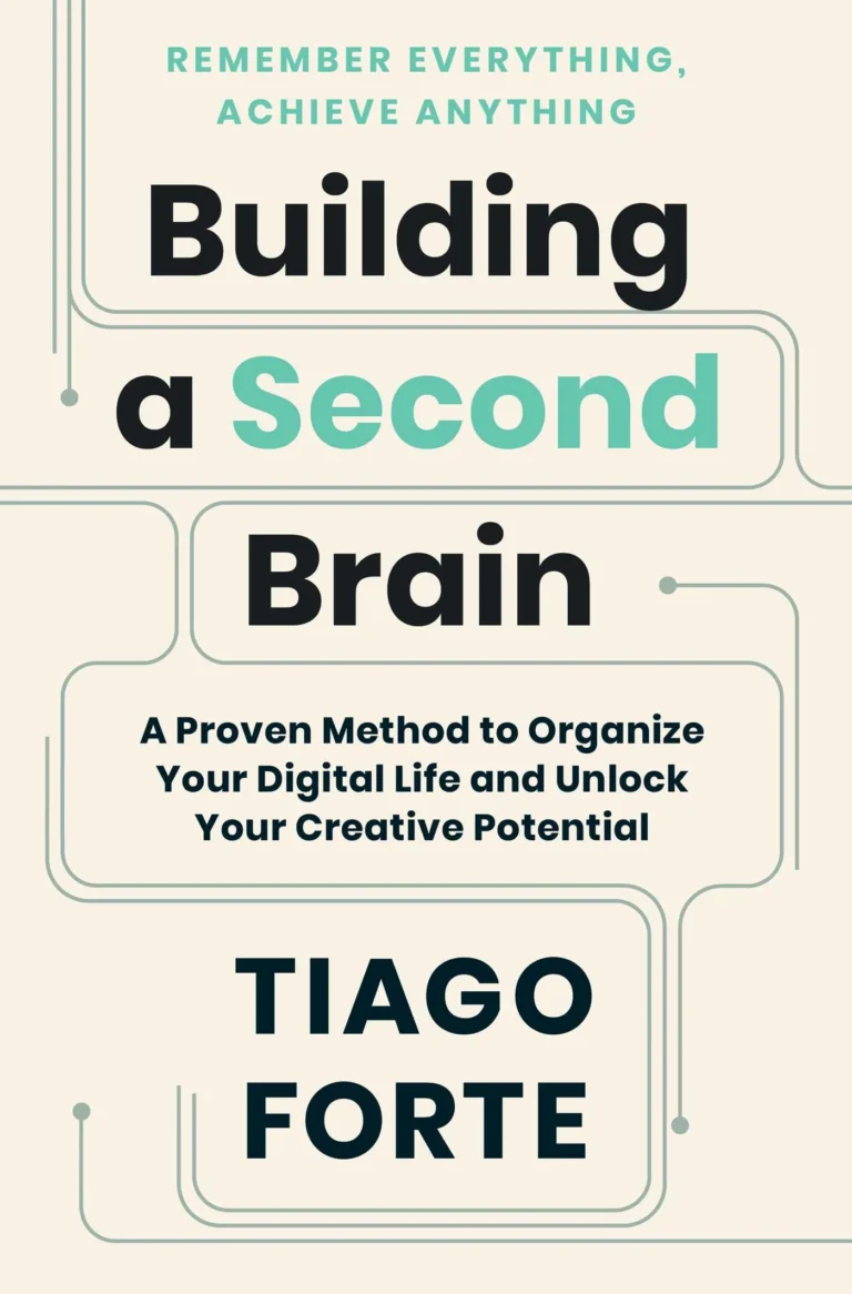 Featured image for Zusammenfassung von 'Building a Second Brain' von Tiago Forte
