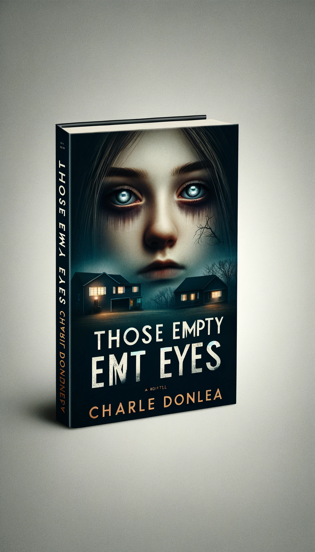 alternative book cover for "Those Empty Eyes" by Charlie Donle