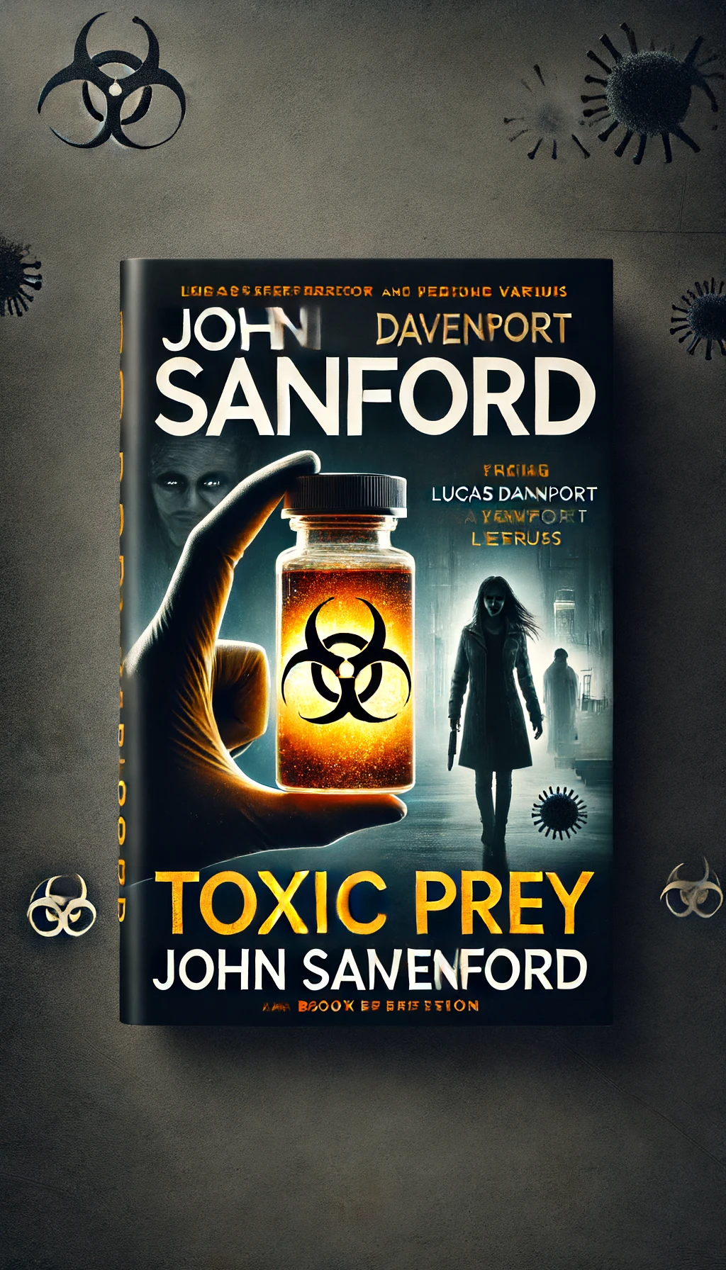  alternative book cover for Toxic Prey by John Sandford.