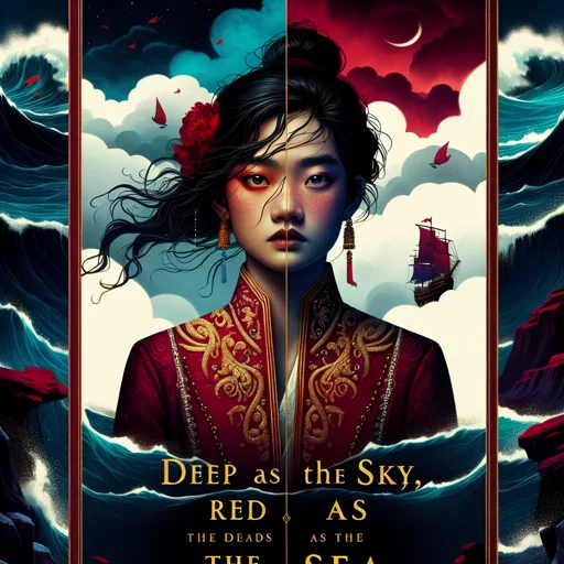 Alternative book cover of Deep as the Sky, Red as the Sea