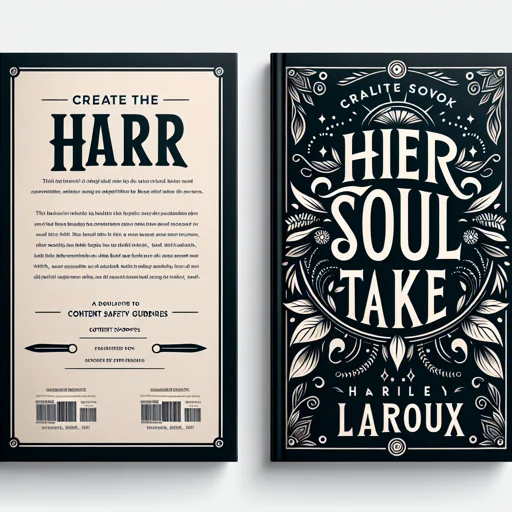 Alternative book cover of Her Soul to Take