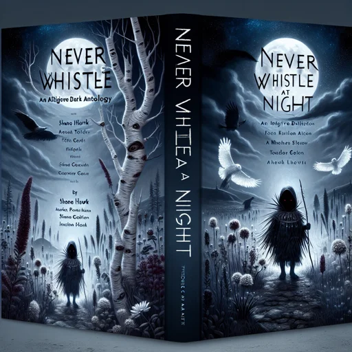 Alternative book cover of Never Whistle at Night: An Indigenous Dark Fiction Anthology