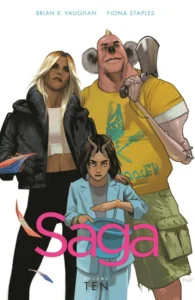 Featured image for Zusammenfassung von 'Saga, Band 10' von Brian K. Vaughan