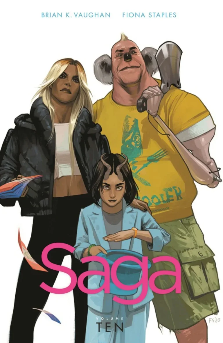 Featured image for Zusammenfassung von 'Saga, Band 10' von Brian K. Vaughan