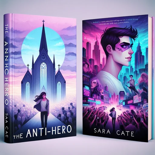 Alternative book cover of The Anti-Hero by Sara Cate