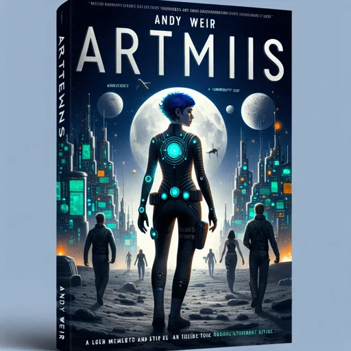 Alternative book cover of Artemis by Andy Weir