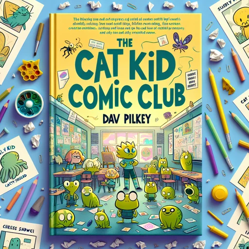 Alternative book cover of Cat Kid Comic Club by Dav Pilkey