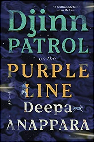 Featured image for Zusammenfassung von „Djinn Patrol an der lila Linie“ von Deepa Anappara
