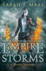 Featured image for Zusammenfassung von 'Empire of Storms' von Sarah J. Maas