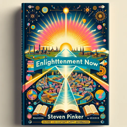 Alternative book cover of Enlightenment Now by Steven Pinker