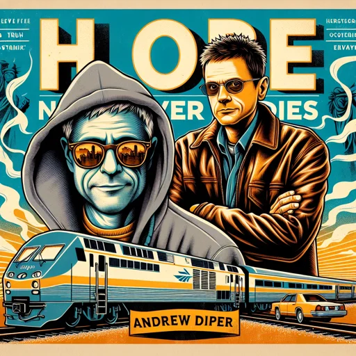 Alternative book cover of Hope Never Dies by Andrew Shaffer