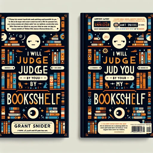 Featured image for Zusammenfassung von „I Will Judge You by Your Bookshelf“ von Grant Snider