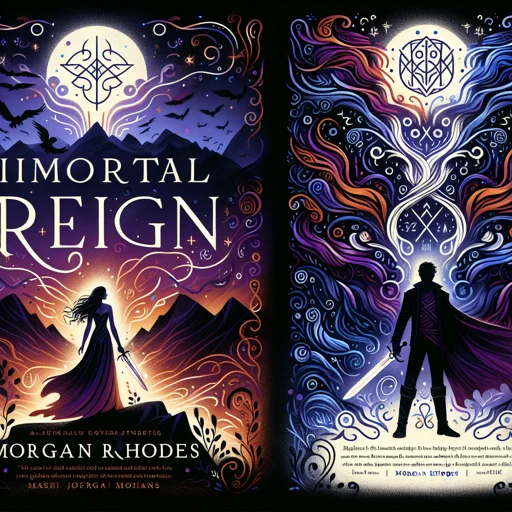 Alternative book cover of Immortal Reign by Morgan Rhodes