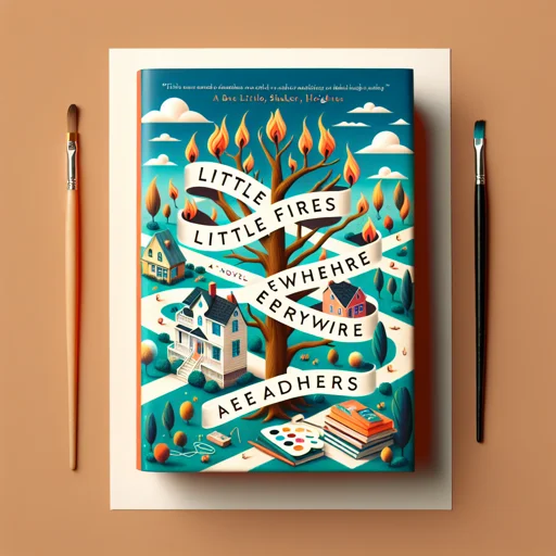 Alternative book cover of Little Fires Everywhere by Celeste Ng