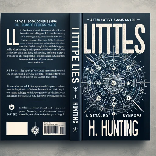 Alternative book cover of Little Lies by H. Hunting