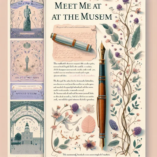 Alternative book cover of Meet Me at the Museum by Anne Youngson