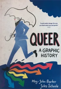 Featured image for „Zusammenfassung von 'Queer: A Graphic History' von Meg-John Barker“