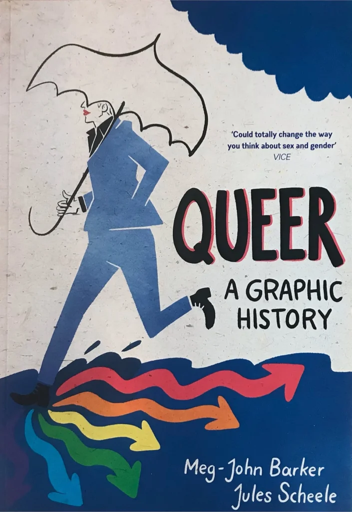 Featured image for „Zusammenfassung von 'Queer: A Graphic History' von Meg-John Barker“