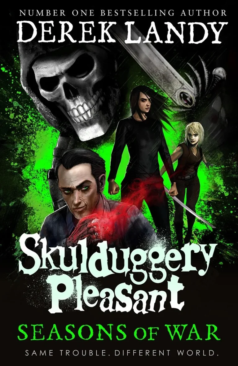 Featured image for Zusammenfassung von „Skulduggery Pleasant: Jahreszeiten des Krieges“ von Derek Landy