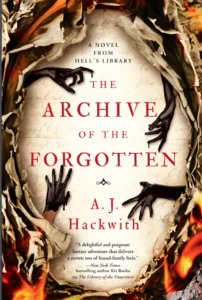 Featured image for Zusammenfassung von 'Das Archiv der Vergessenen' von A.J. Hackwith