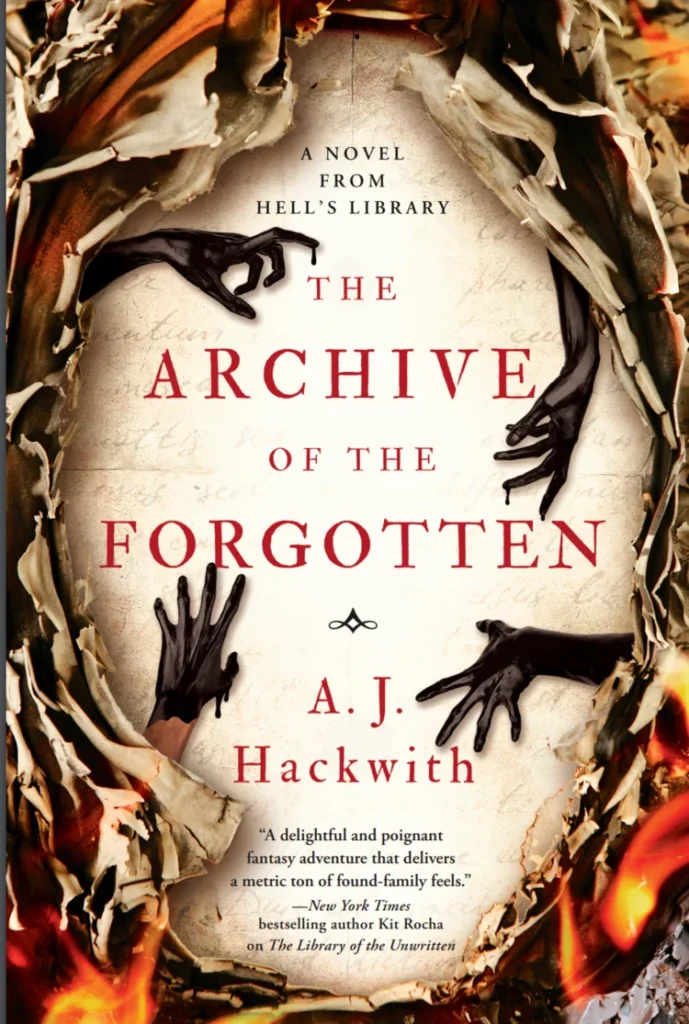 Featured image for Zusammenfassung von 'Das Archiv der Vergessenen' von A.J. Hackwith