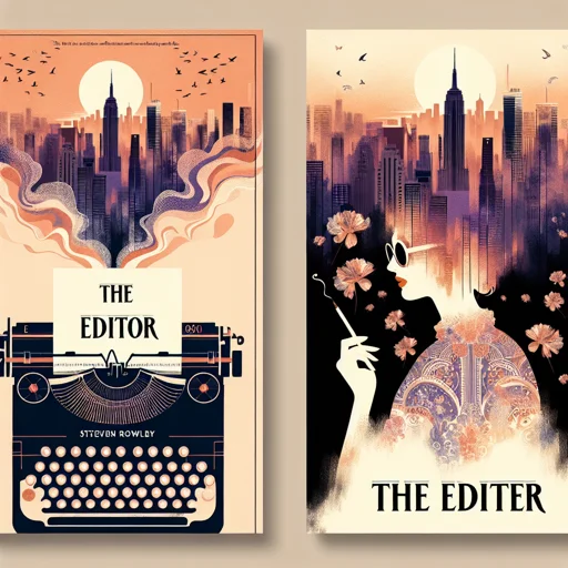 Alternative book cover of The Editor by Steven Rowley