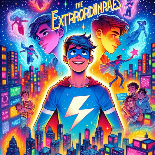 Alternative book cover of The Extraordinaries by T.J. Klune