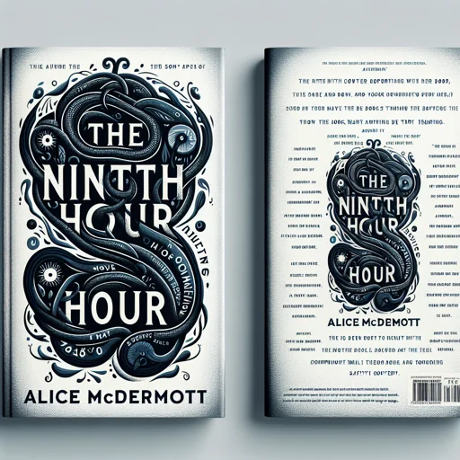 Alternative book cover of The Ninth Hour by Alice McDermott