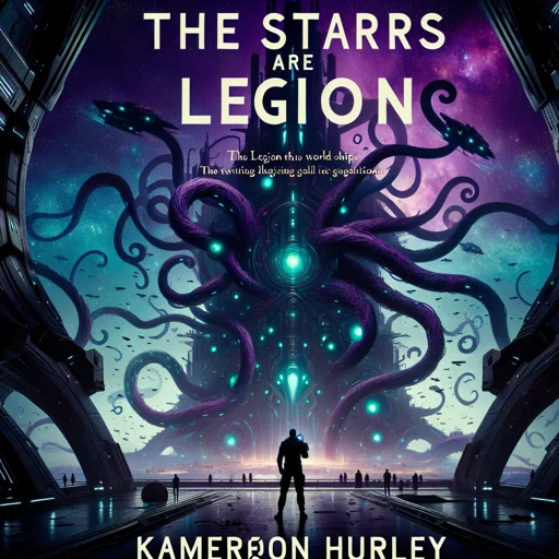 Alternative book cover of The Stars Are Legion by Kameron Hurley