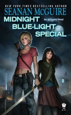 Featured image for Zusammenfassung von 'Midnight Blue-Light Special' von Seanan McGuire