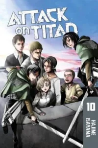 Featured image for Zusammenfassung von 'Angriff der Titanen, Band 10' von Hajime Isayama