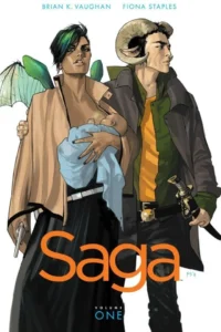 Featured image for Zusammenfassung von 'Saga, Band 1' von Brian K. Vaughan