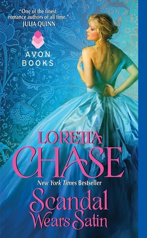 Featured image for Zusammenfassung von 'Skandal trägt Satin' von Loretta Chase
