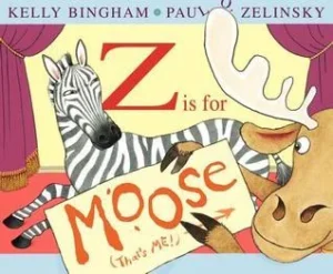 Featured image for Zusammenfassung von 'Z Is for Moose' von Kelly Bingham