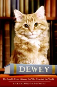 Featured image for Zusammenfassung von 'Dewey: Der Bibliothekskater, der die Welt berührte' von Vicki Myron