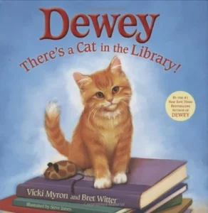 Featured image for Zusammenfassung von 'Dewey: Ein Kater in der Bibliothek!' von Vicki Myron