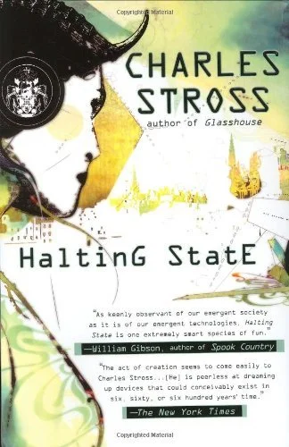 Featured image for Zusammenfassung von 'Halting State' von Charles Stross
