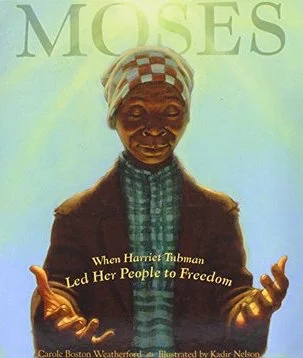 Featured image for Zusammenfassung von 'Moses: Als Harriet Tubman ihr Volk zur Freiheit führte' von Carole Boston Weatherford