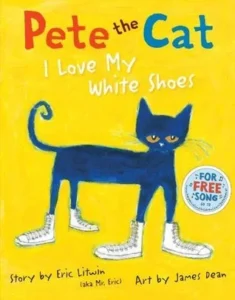 Featured image for Zusammenfassung von 'Pete der Kater: Ich liebe meine weißen Schuhe' von Eric Litwin