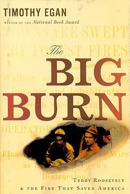 Featured image for Zusammenfassung von 'The Big Burn: Teddy Roosevelt und das Feuer, das Amerika rettete' von Timothy Egan