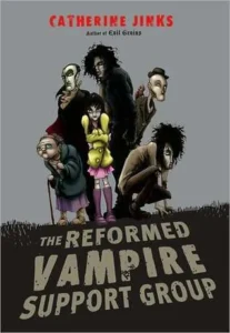 Featured image for Zusammenfassung von 'Die Reformierte Vampir-Selbsthilfegruppe' von Catherine Jinks