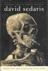 Featured image for Zusammenfassung von 'Wenn Sie von Flammen umhüllt sind' von David Sedaris