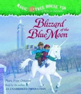 Featured image for Zusammenfassung von "Magic Tree House: Blizzard of the Blue Moon" von Mary Pope Osborne